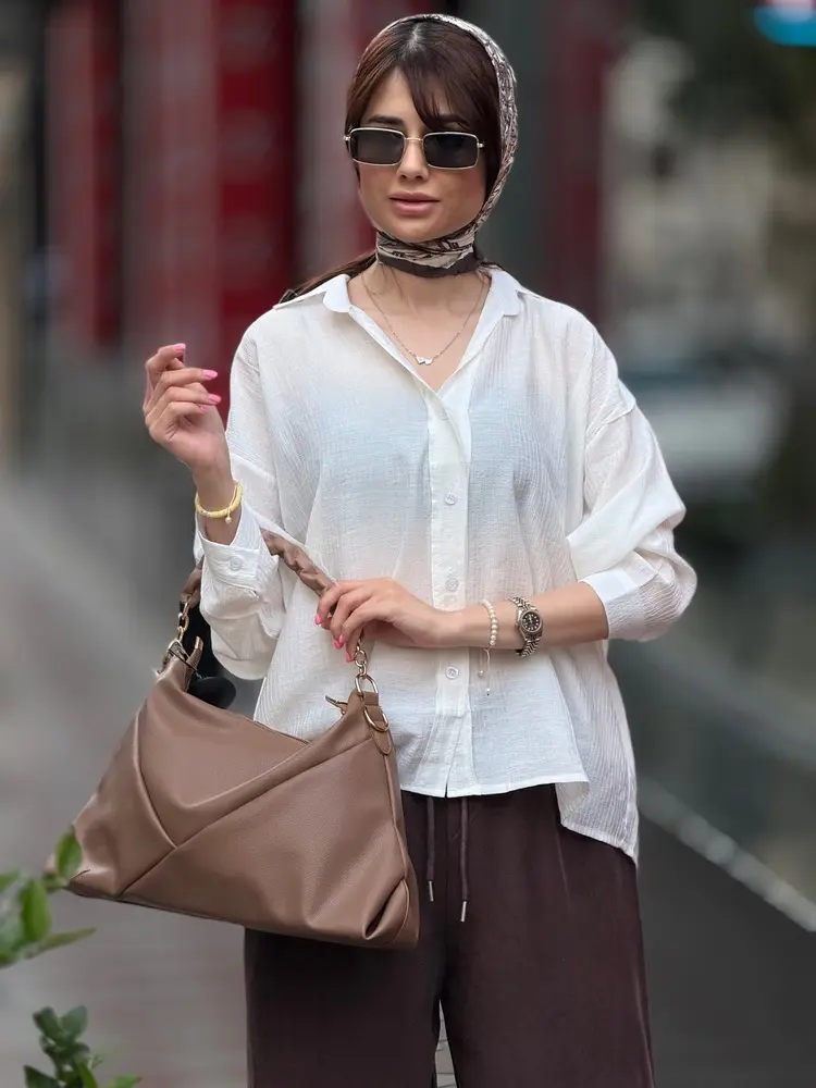 شومیز شیشه ای ماندانا